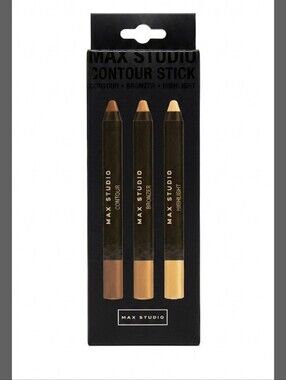 Max Studio Countour, Bronzer and Highlight Bundle, NIP